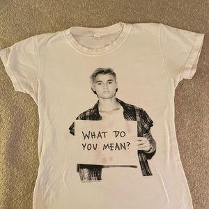 Justin Bieber “mugshot” tee